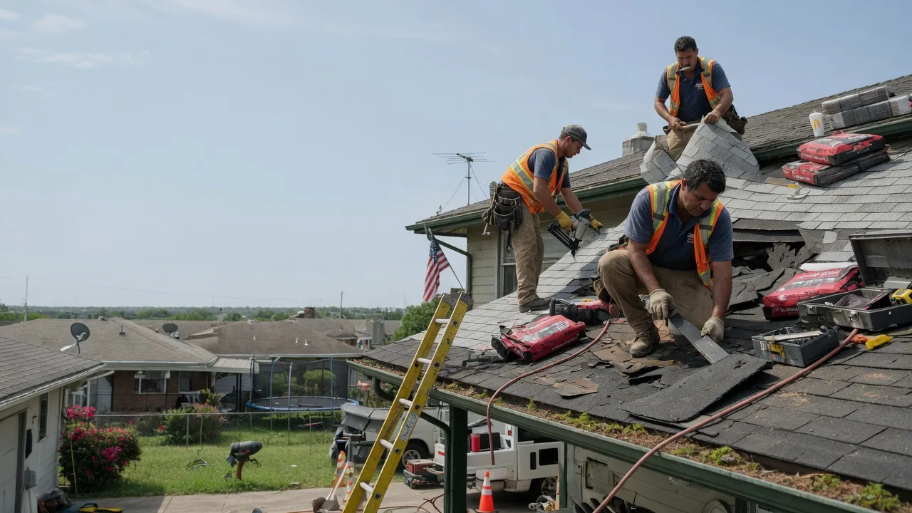 Roof Repair in Okemah, OK near me